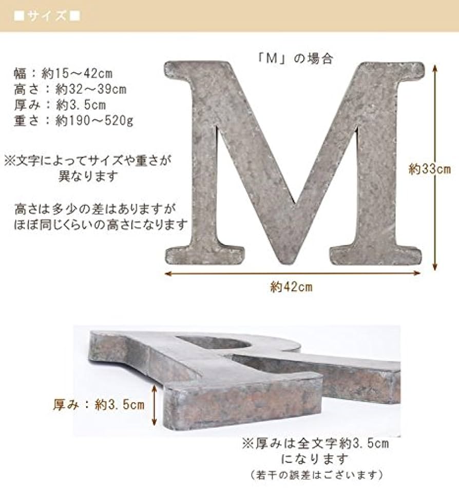アルファベットオブジェ　③ 楽天市場】アルファベット 大文字 オブジェ パーツ エンブレム